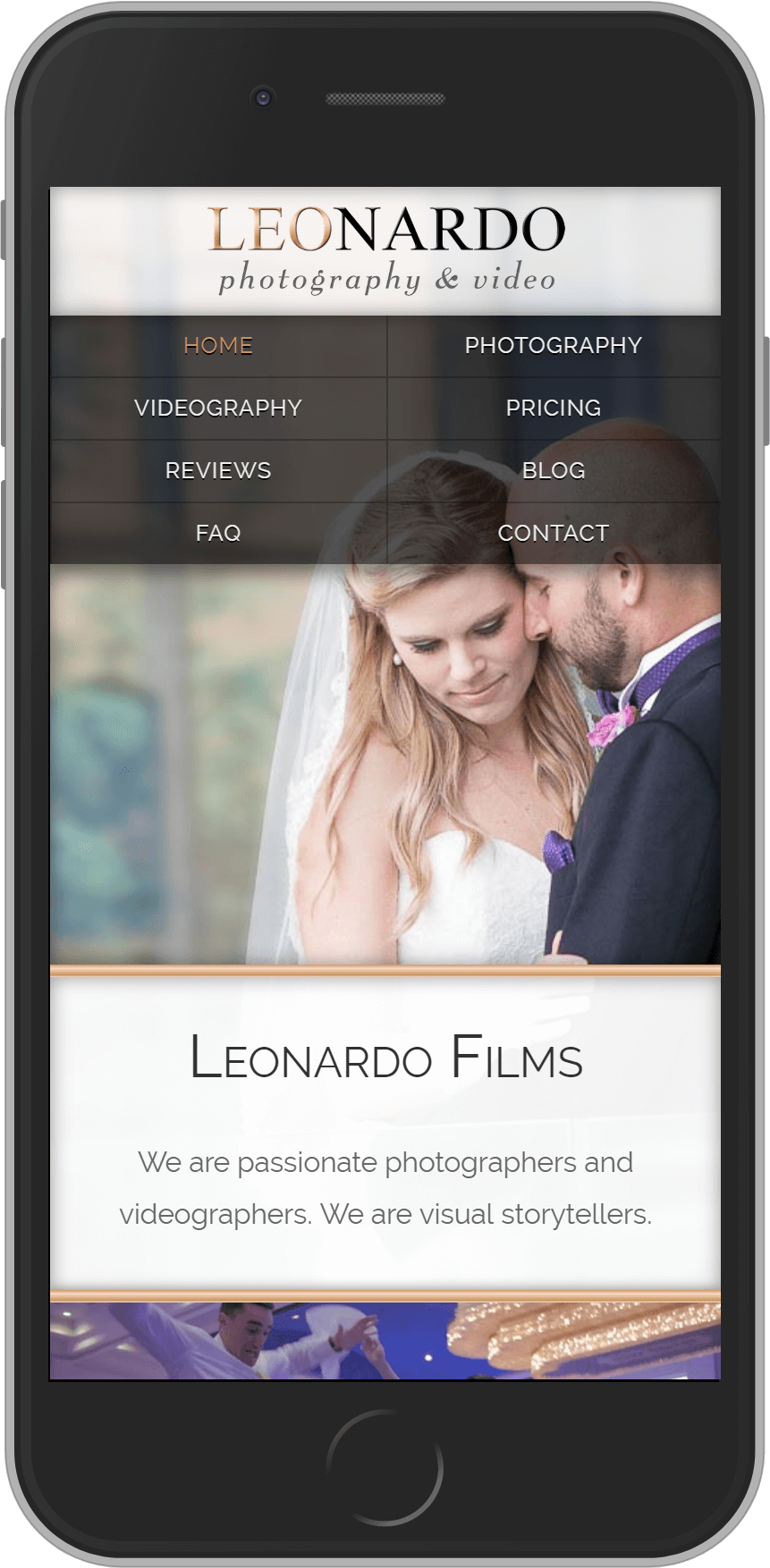 Leonardo Films iPhone