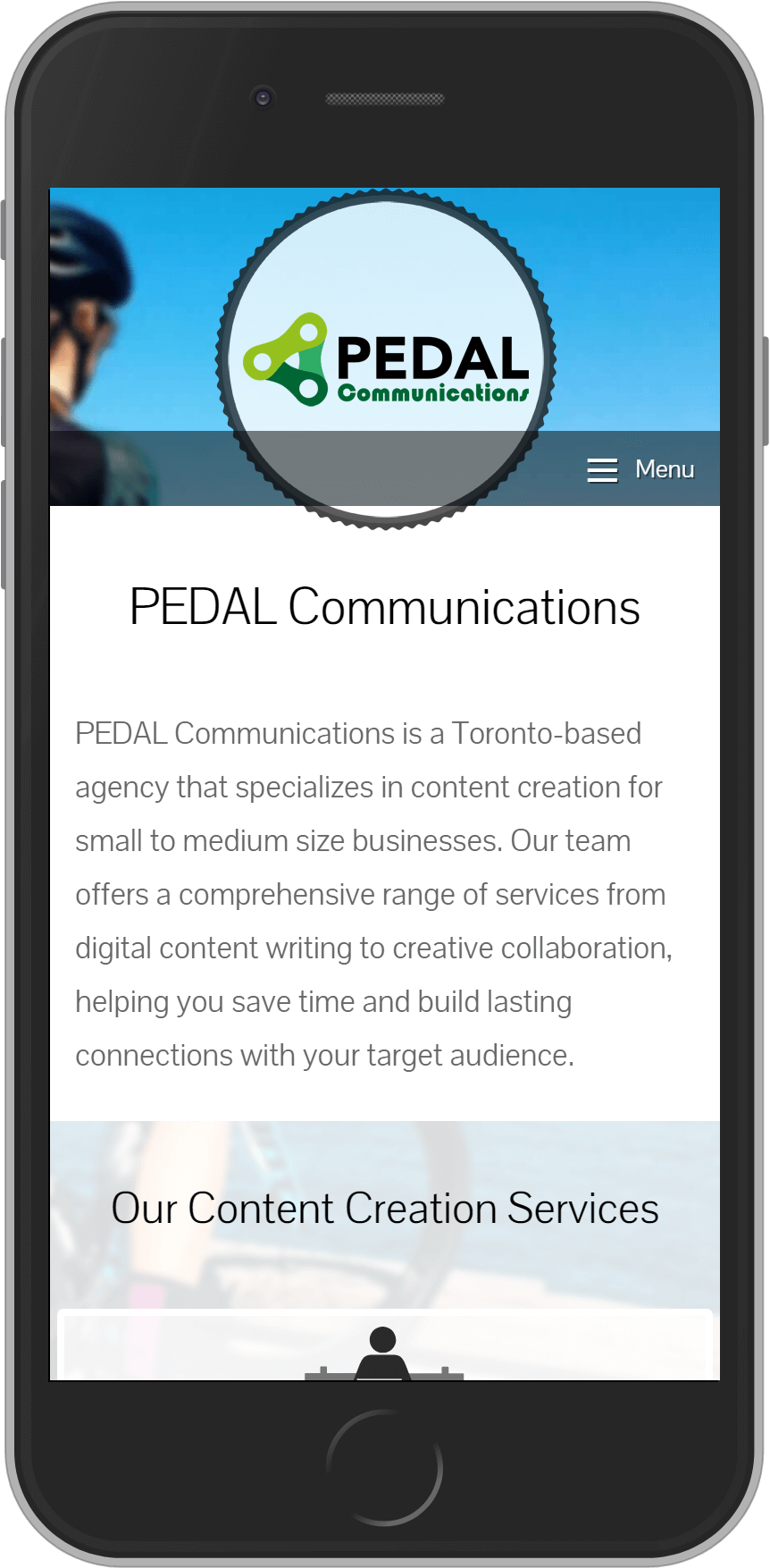 PEDAL Communications iPhone