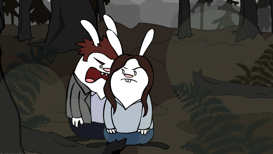 Twilight in 30 Seconds (and re-enacted by Bunnies)